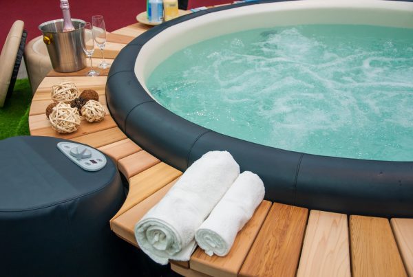 Luxurious hot tub requires professional hot tub wiring